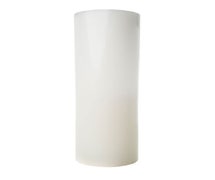 The Amazing Flameless Candle 820076-02 3.5x9" Smooth Ivory Wax Luminary, 6/CS