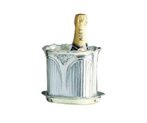 Bon Chef 4027P Victorian Wine Cooler, 5-5/8" x 7-1/4" x 8"H