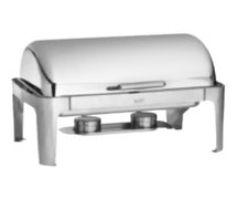 Tablecraft CW40167 Full Size Roll Top Chafer W/ Fuel Holder,