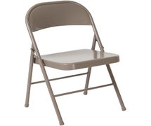 Flash Furniture BD-F002-GY-GG - HERCULES Double Braced Gray Metal Folding Chair