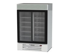 Beverage-Air MMR38HC-1-W MarketMax Glass Door Merchandiser, Refrigerator, White, Sliding Doors, 38 Cu. Ft.