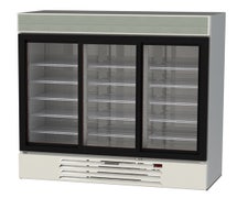 Beverage-Air MMR66HC-1-W MarketMax Glass Door Merchandiser, Refrigerator, White, Sliding Doors, 66 Cu. Ft.