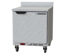 Beverage-Air WTR24AHC-FIP Work Top Refrigerator, 24", Foamed In Place Backsplash