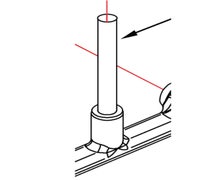 BK Resources BK-3.5RP-G Riser Pipe For Prerinse