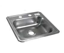 BK Resources BK-DIS-1515 Drop-In Sink 12 X 10 Bowl