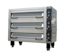 BakeMax BMFD001 Electric Deck Oven (4 Pan Wide / 1 Deck)