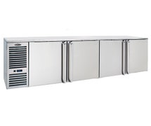 Krowne Metal BS108L-SNS Back Bar Cooler, Solid S/S Door and Sides