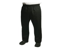Chef Revival P020BK-L Basic Chef'S Pants, Large, Black