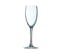 Arc Cardinal 48024 Champagne Flute Glass, 6 Oz., Krysta Lead-Free Crystal, Effervescence Plus