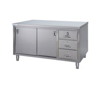 Tarrison TCC2496D - Work Table with Cabinet Base