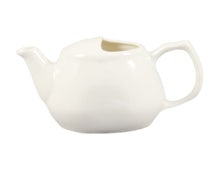 CAC China TPW-1-C1 Accessories Teapot, 15 Oz., 6-1/2"L X 4"W X 3-1/2"H, 12/CS