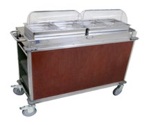 Cadco CBCHHL5 Mobileserv Junior Mobile Hot Buffet Cart