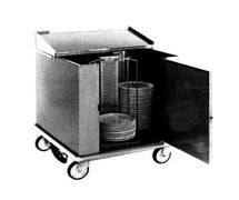 Carter-Hoffmann CD252H Heated Dish Storage Cart, Rotary Design