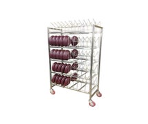 Carter-Hoffmann DMR100 Dome Drying Rack, (100) Domes Or (200) Underliners Capacity