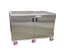 Carter-Hoffmann ETDTT28 Economy Patient Tray Cart, Mobile, (28) Tray Capacity