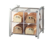 Cal-Mil 1146-74 1X1 4 Drawer Bread Case-Silver