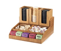 Cal-Mil 2019-60 Condiment Station - Bamboo
