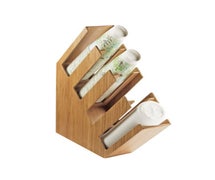 Cal-Mil 2048-4-60 Cup/Lid Holder Bamboo