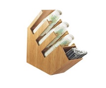 Cal-Mil 2051-60 Cup/Lid Straw Holder Bamboo