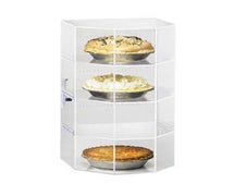 Cal-Mil 252 Pie Case Hex Front W/3 Shelves