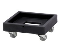 Cambro CD1313110 Camdolly Single Milk Crate Dolly for 13"x13" Crates, Black, 250 lb. Capacity