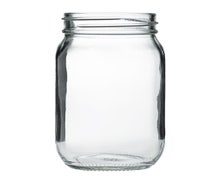 Arc Cardinal FK206 Mason Jar, 15-1/4 Oz. Clear, 1 dz/CS