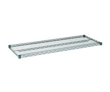 CenPro 14"x24" NSF Green Medium Duty Wire Shelf - 800 lb. Weight Capacity