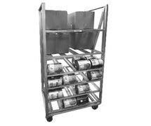 Channel Manufacturing CSBR-80M Mobile Aluminum Can and Storage Rack