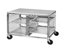 Channel Manufacturing 565/P Bun Pan Rack, With Work Top &amp; Wire Slide, 31-1/2"H