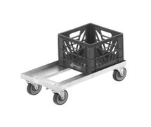 Channel Manufacturing MC1326 Milk Crate Dolly, Double Stack, Holds (2) 13"x13" Milk Crates