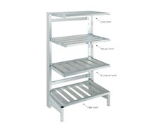 Channel Manufacturing CSURR 72"H Aluminum Right Upright for Cantilever Shelving Units