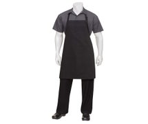 Chef Works F8 GRY0 Butcher Bib Apron, 34"L X 24"W, 72/CS