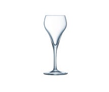 Arc Cardinal J1478 Brio Flute Glass, 5-1/4 Oz., Sheer Rim, Effervescent Technology, 2 dz/CS