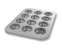 Chicago Metallic 26200 Mini-Muffin Pan, Fluted, 4 Row, 6/CS