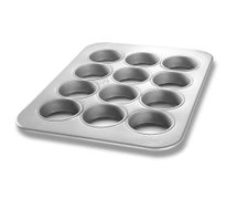 Chicago Metallic 43215 Muffin Pan, 12 Cups, Glazed, 12/CS