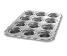 Chicago Metallic 43555 Muffin Pan, Large Crown, 6/CS