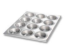 Chicago Metallic 46120 Muffin Pan, 12-On, 3 Rows Of 4, 12/CS