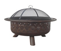 ChefMaster WAD792SP Bronze Firebowl w/Lattice