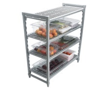 Camshelving Starter 4S 18X48X64, Speckled Gray