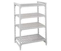 Cambro CPU214872V4480 Premium Shelving - 48"Wx21"Dx72"H 4 Shelf Stationary Starter Kit