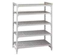 Cambro CPU245484V5PKG Camshelving Premium Starter Unit, 5-Tier