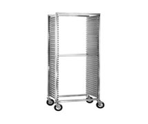 Cres Cor 2101841A Full Height Mobile Utility Rack, Wide-Opening, Closed Sides