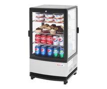 Turbo Air CRT-77-2R 360 degree Refrigerated Glass Merchandiser - Pass Through, 2 Doors