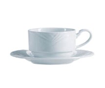 Arc Cardinal S0638 Coffee Cup, 8 Oz., 2-1/2"H, Stackable