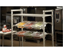 Camshelving Divider Bar Angled , Speckled Gray