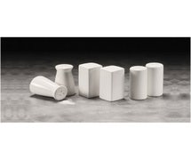 American Metalcraft CSPS3 Salt & Pepper, Ceramic, Square, 3-3/8" H