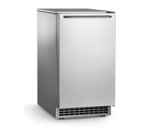 Scotsman CU50PA Self-Contained Undercounter Ice Machine with Pump Drain, 65 lb. Production, 14-7/8"W
