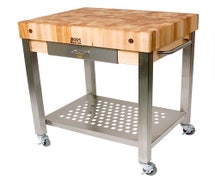 John Boos CUCT34-D Cicina Technica Kitchen Cart With Drawer, 30X24X2-1/4