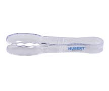 HUBERT Clear Polycarbonate Scalloped Tong - 6"L