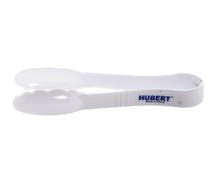 HUBERT White Polycarbonate Scalloped Tong - 6"L